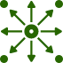 distribution network icon